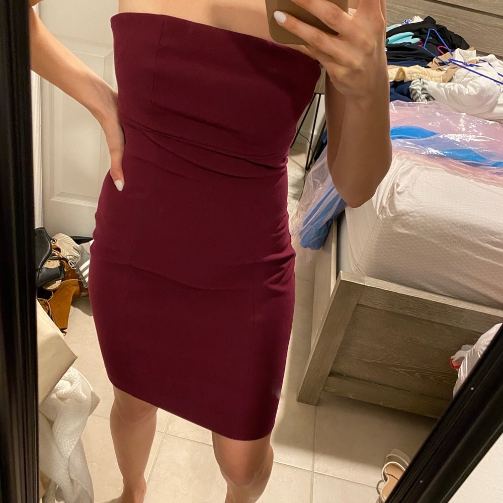Cute strapless dress